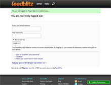 Tablet Screenshot of p.feedblitz.com